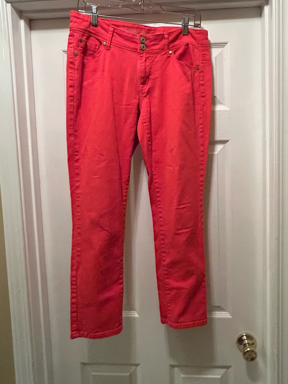 Canyon River Blues Coral Cropped Slim Jeans